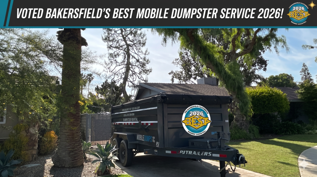 Bakersfield, CA Dumpster Rental for Central Valley Properties